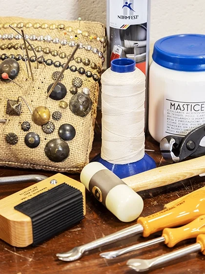 attrezzi imbottiture passamaneria pavani